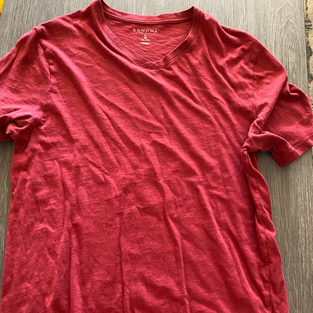 Red tee shirt